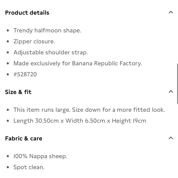 Banana Republic Leather Black Shoulder Bag - Picture 2 of 2